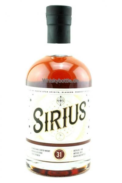 Sirius 31 Jahre 1988-2019 North Star Spirits 43,1% vol. 0,7l